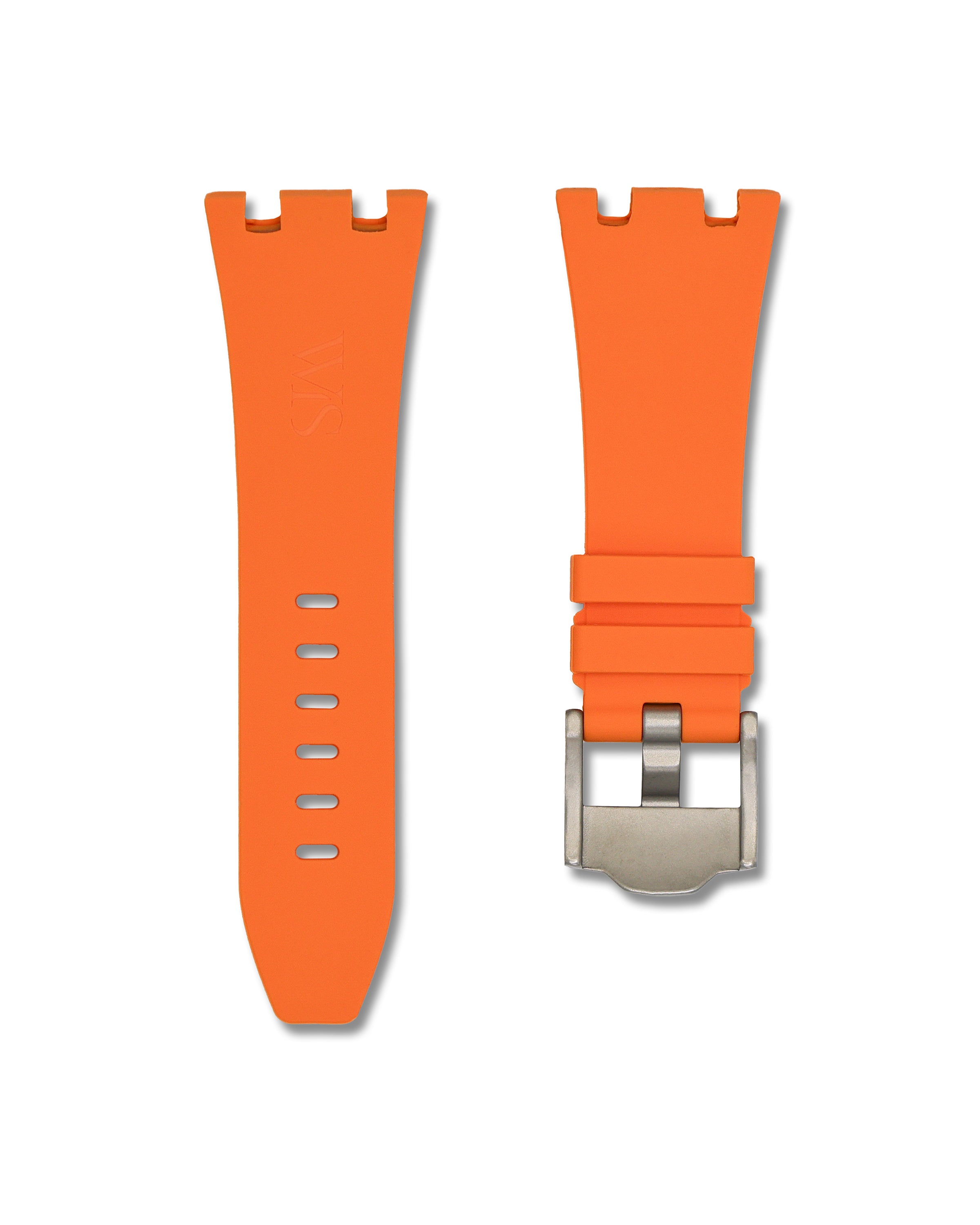 Orange Rubber Watch Strap for Audemars Piguet Royal Oak Offshore 42mm | WIS Watch Straps