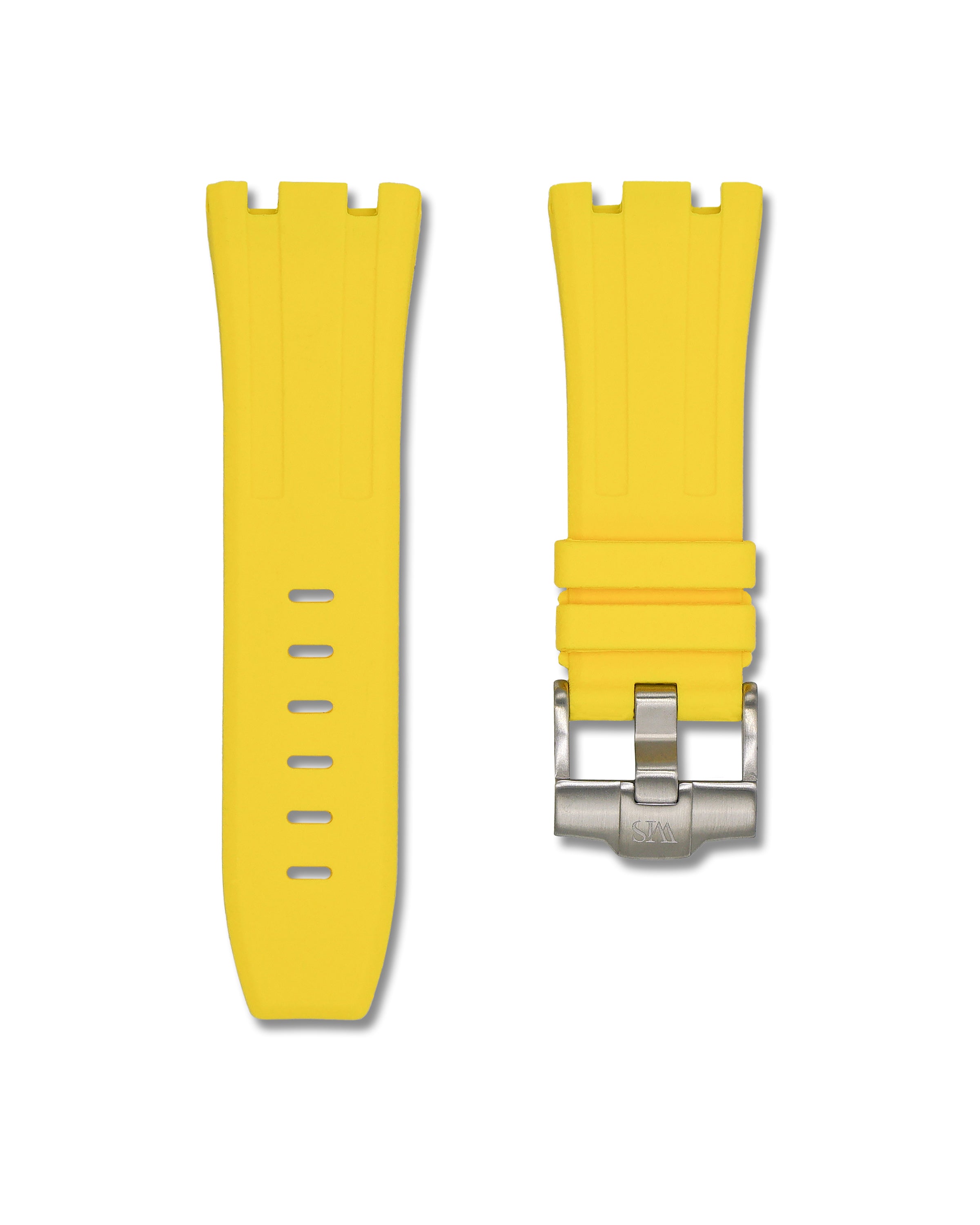 Yellow Rubber Watch Strap for Audemars Piguet Royal Oak Offshore | WIS Watch Straps