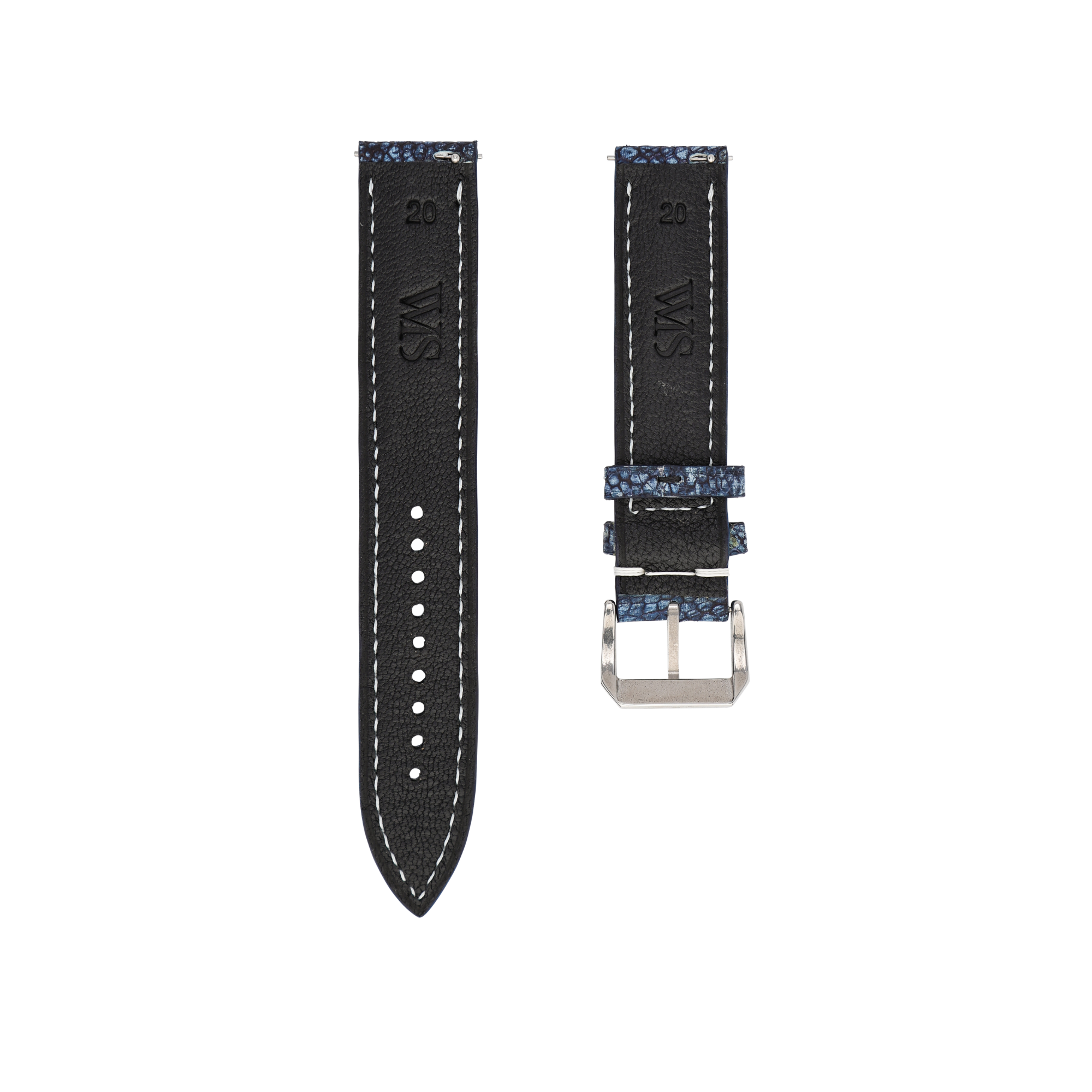 Handmade Exotic Leather Ostrich WIS Watch Strap