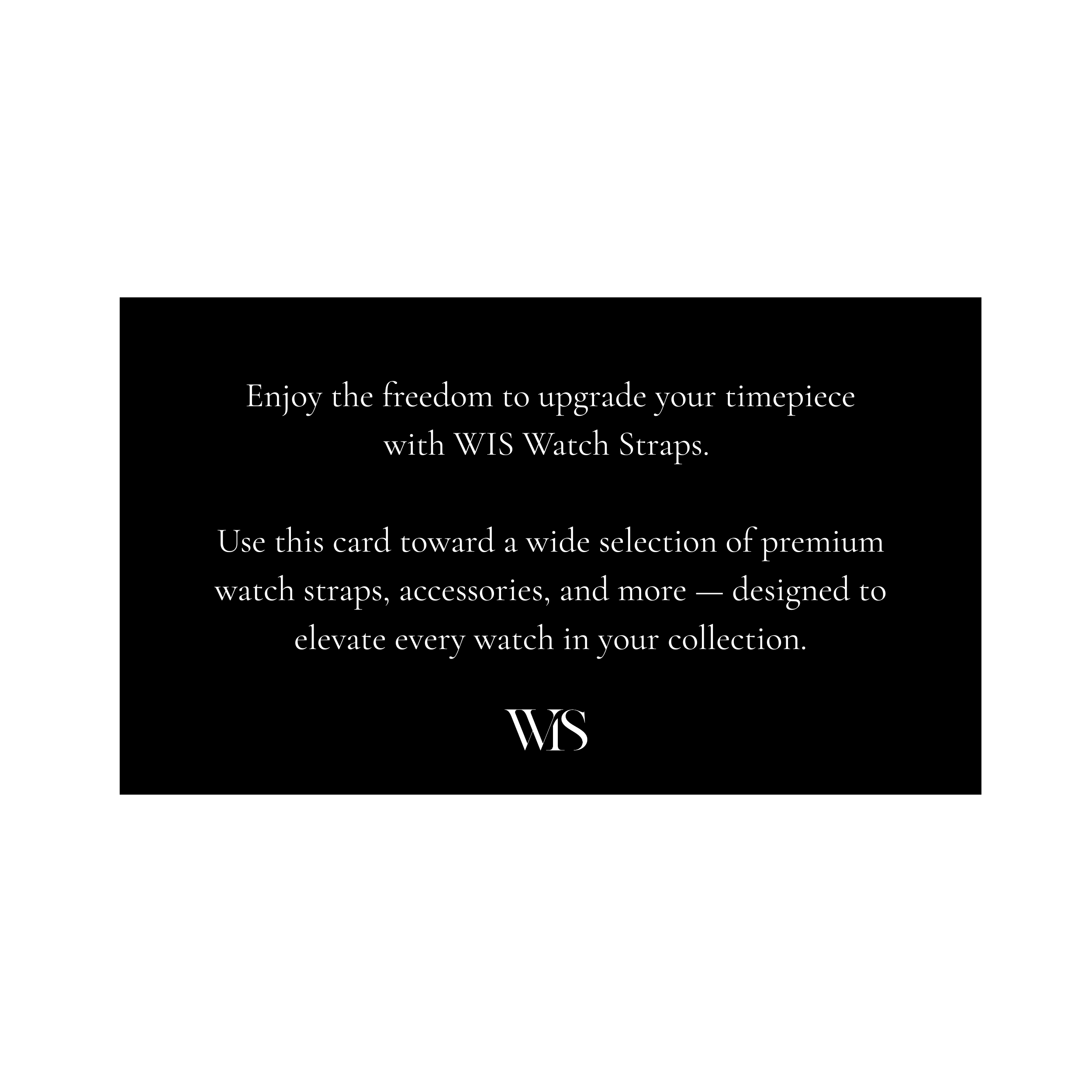 Gift Card for WIS Watch Straps