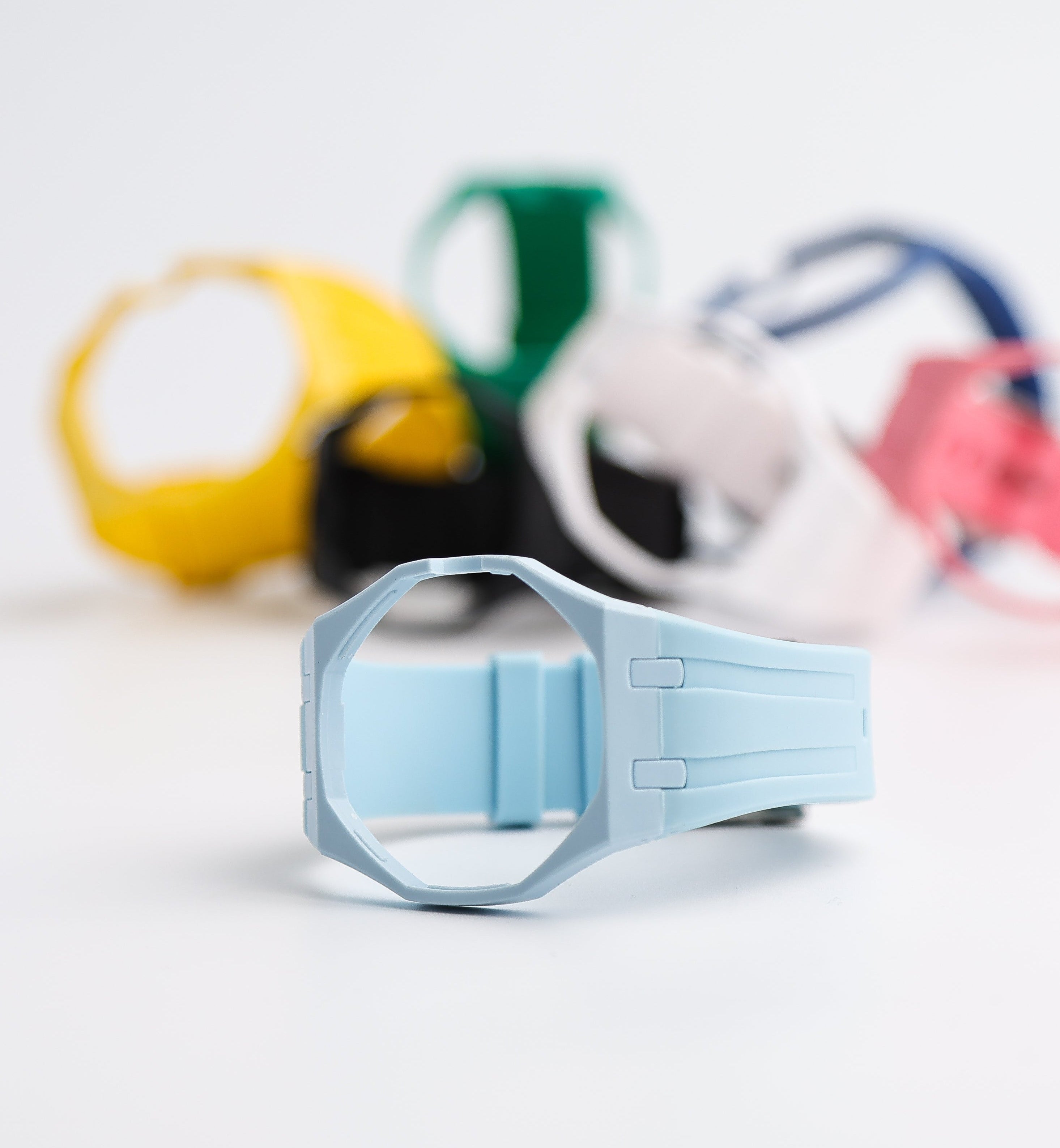 Light Blue Royal Pop Strap With Straps In Back