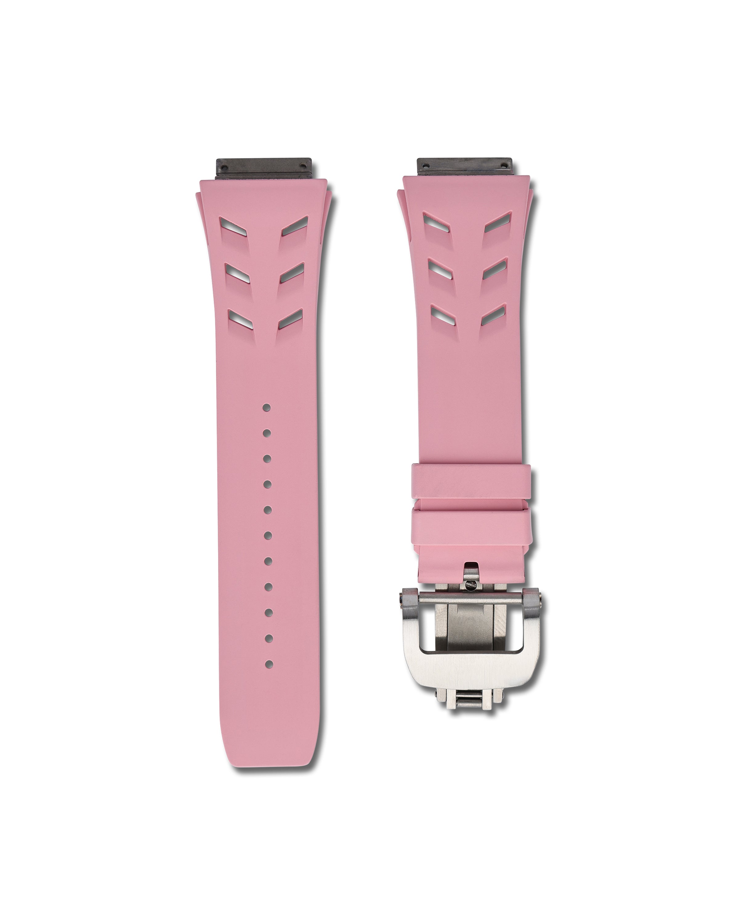 Richard Mille Pink Rubber WIS Watch Straps RM 67-02