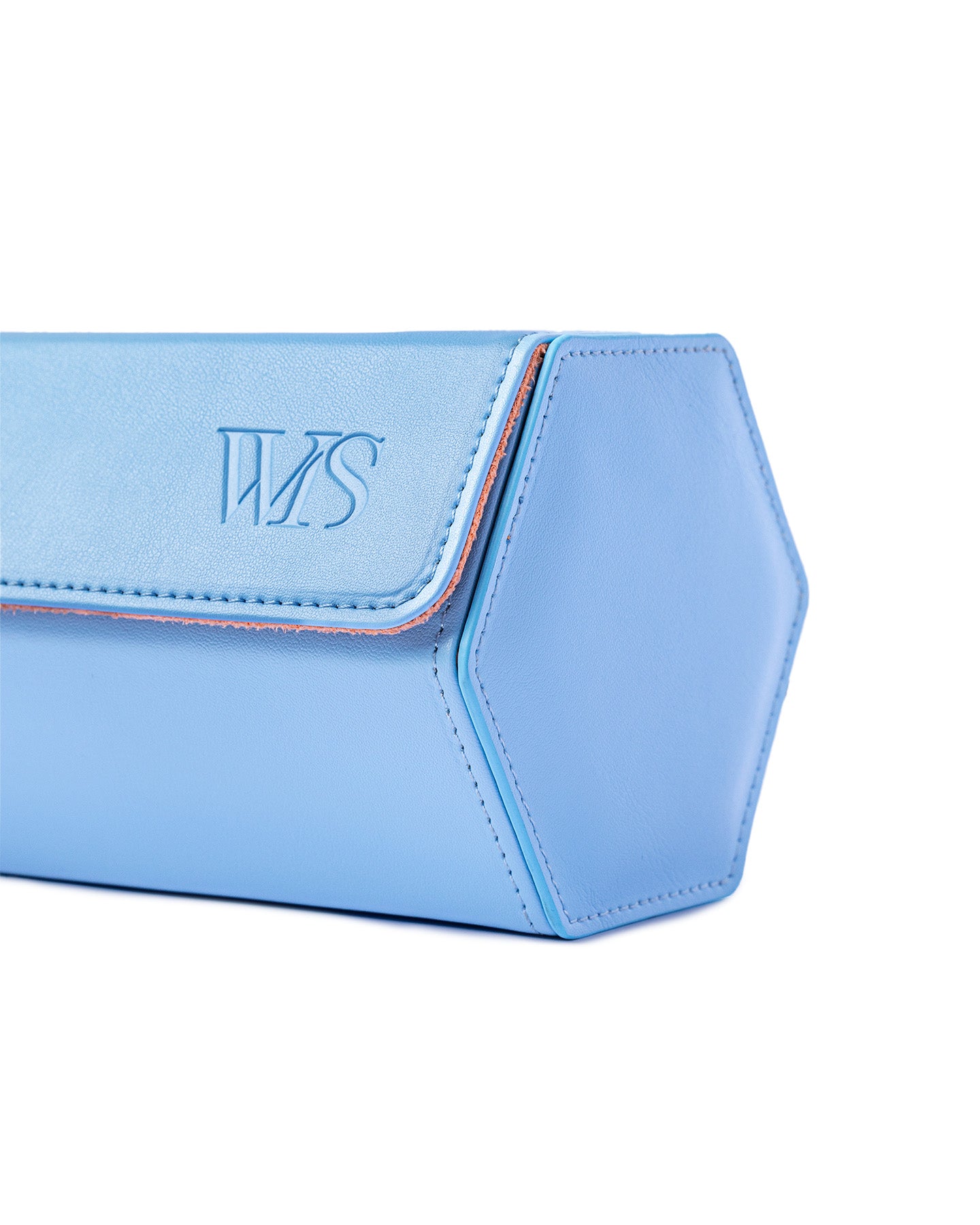 Powder Blue 3 Watch Roll & Strap Storage | WISSTRAPS