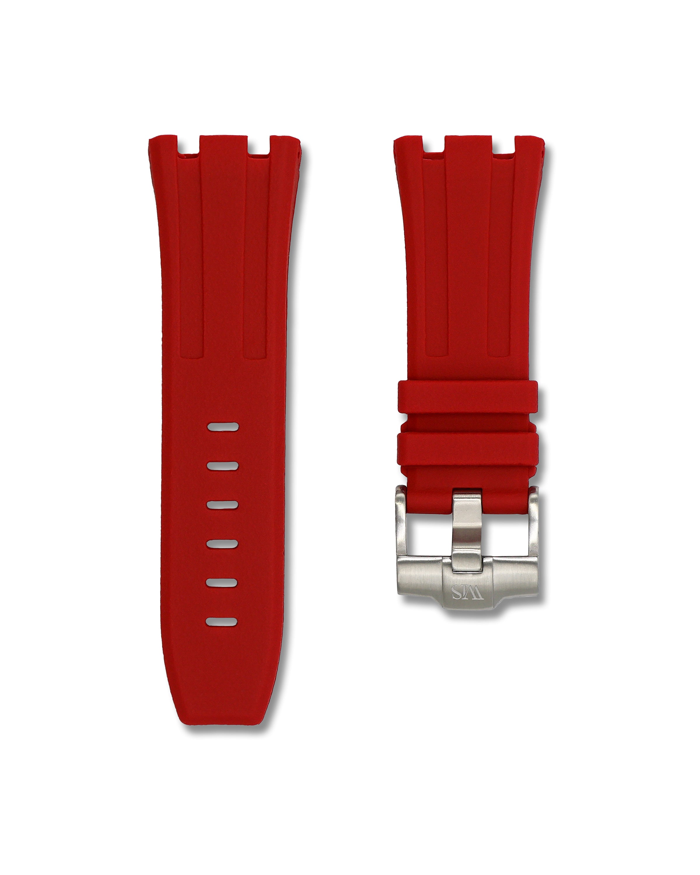 Audemars Piguet Royal Oak Offshore Red Rubber Watch Strap 44mm | WIS Watch Straps