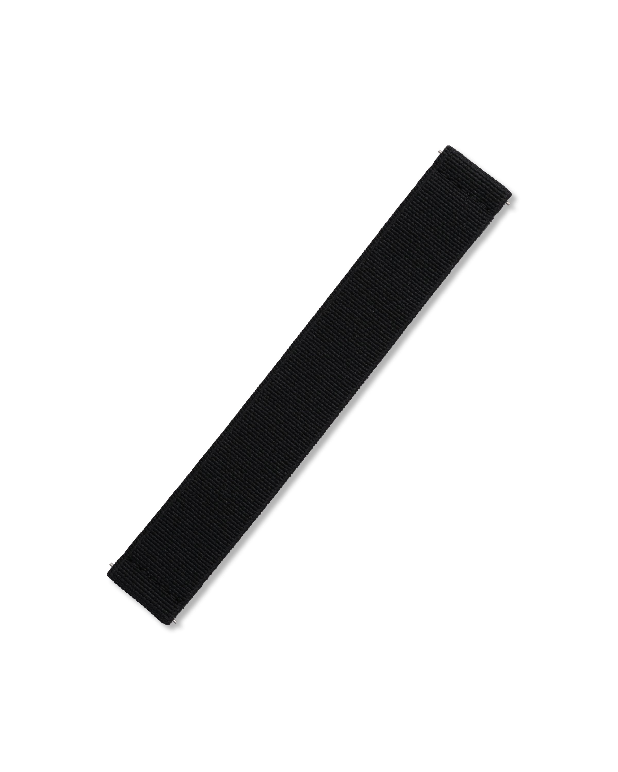 Tuxedo Black Elastic Watch Strap | WISSTRAPS Watch Bands