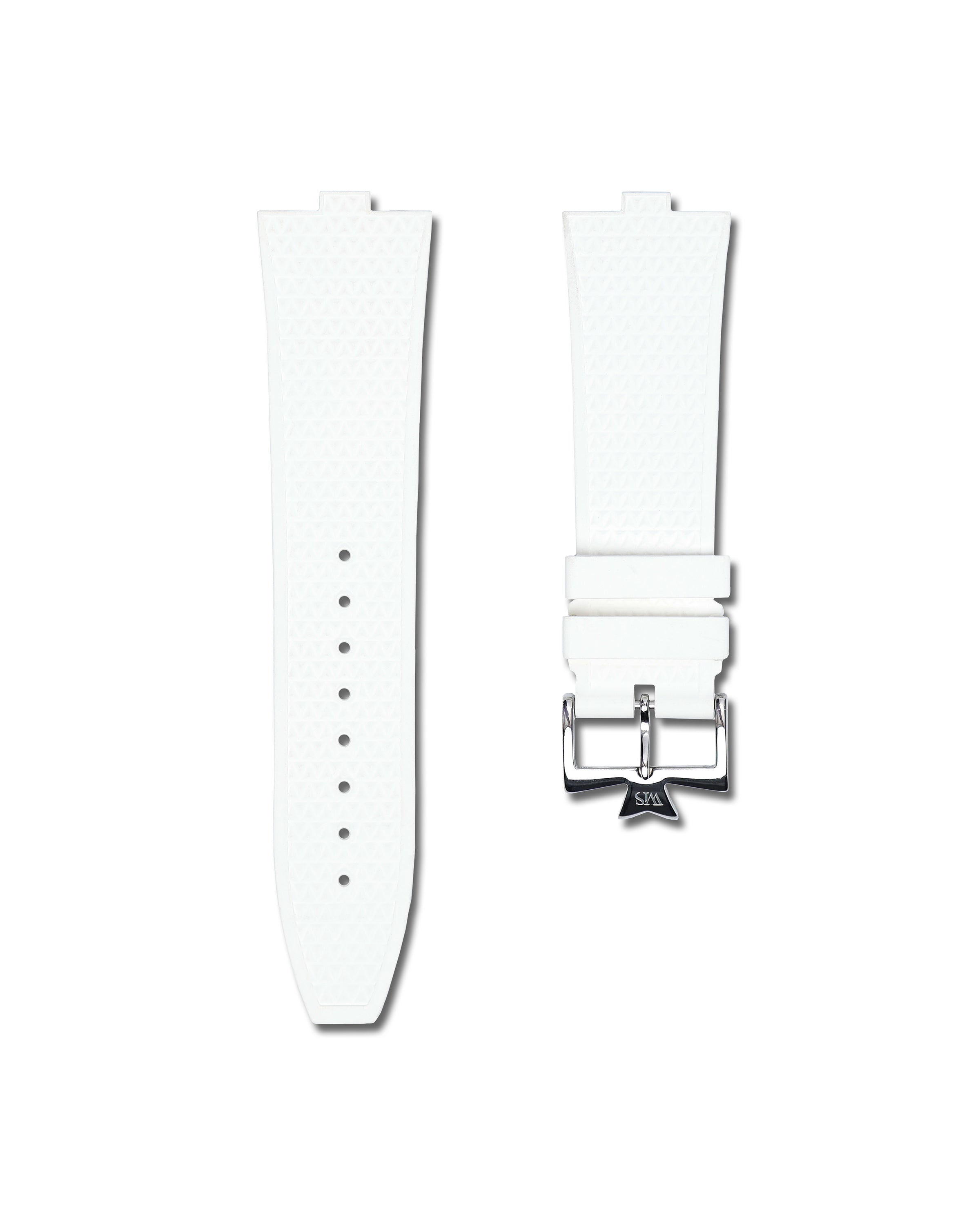 Vacheron Constantin White Rubber Quick Release Watch Band | WIS Watch Straps