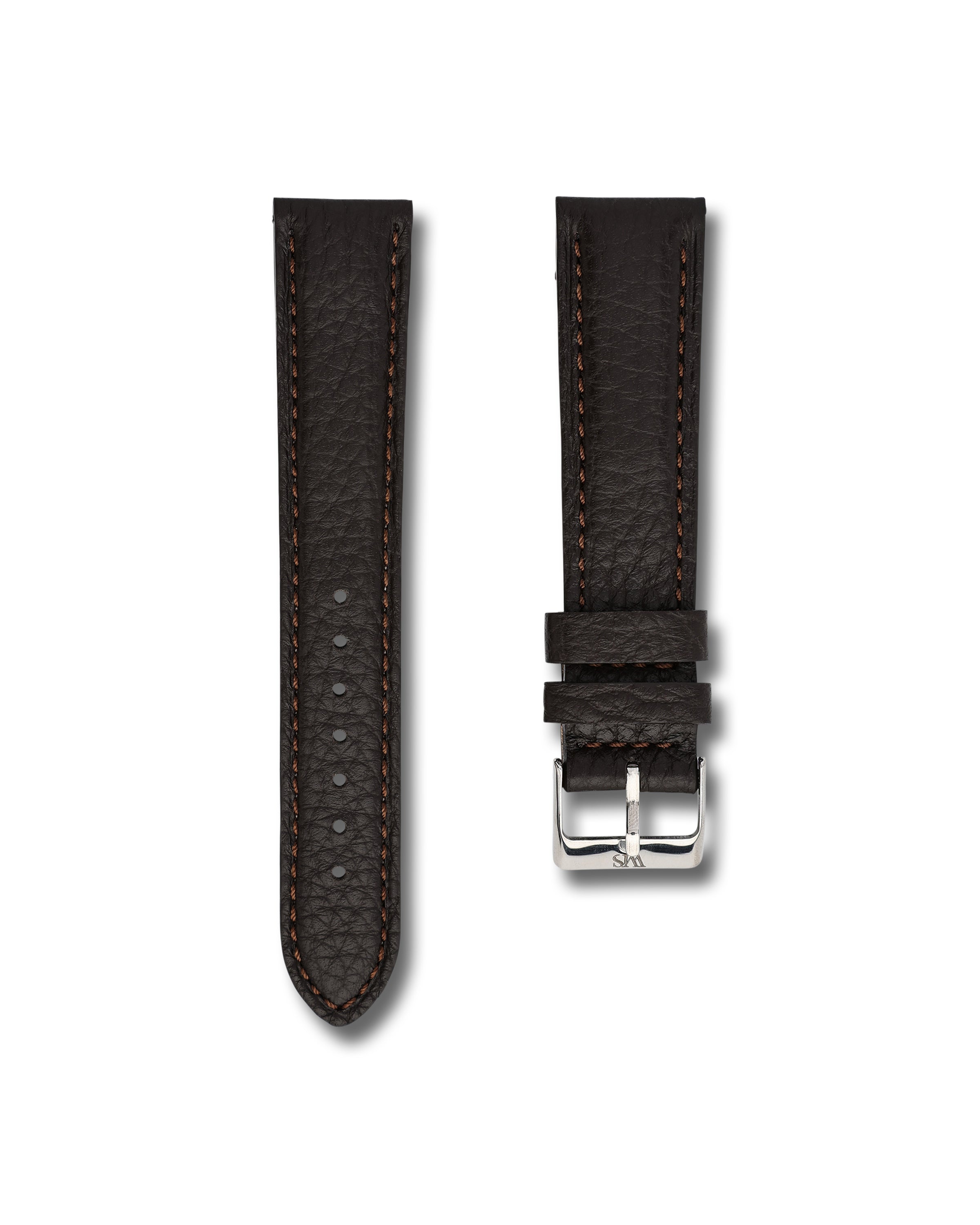 Brown Deer Leather Watch Band | WIS Watch Straps