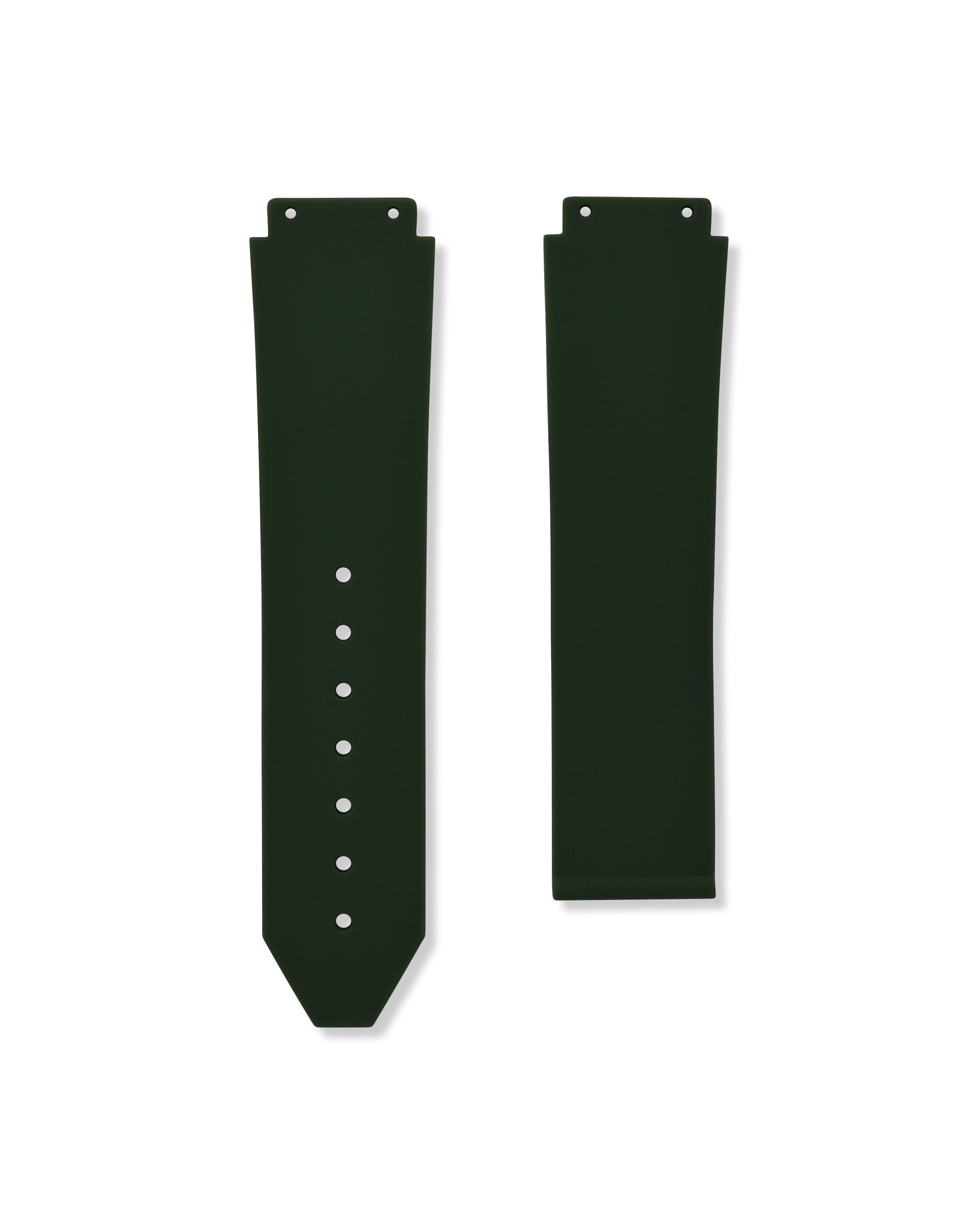 Green Rubber Strap For Hublot Classic Fusion | WIS Watch Straps