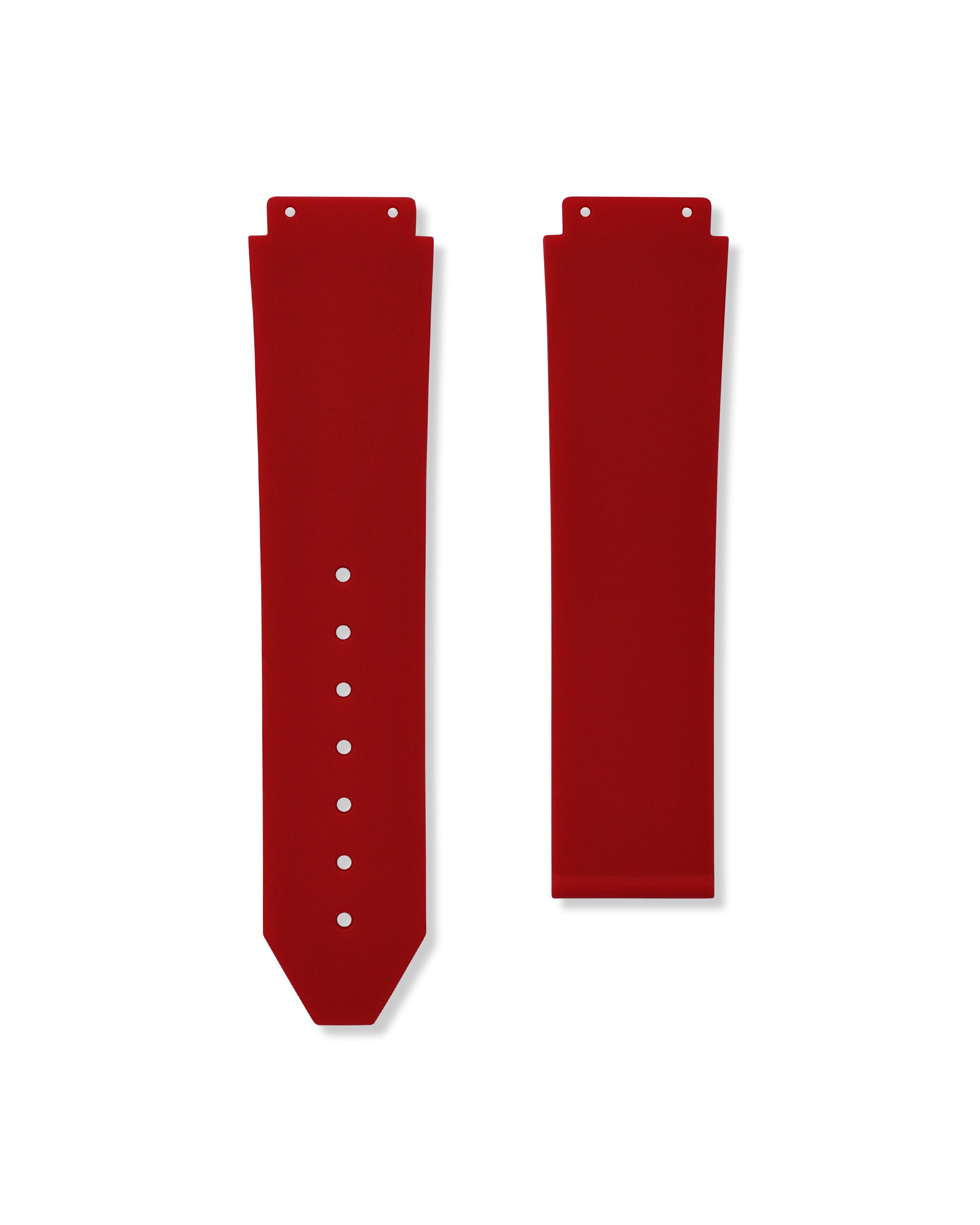 Red Rubber Strap For Hublot Classic Fusion | WIS Watch Straps
