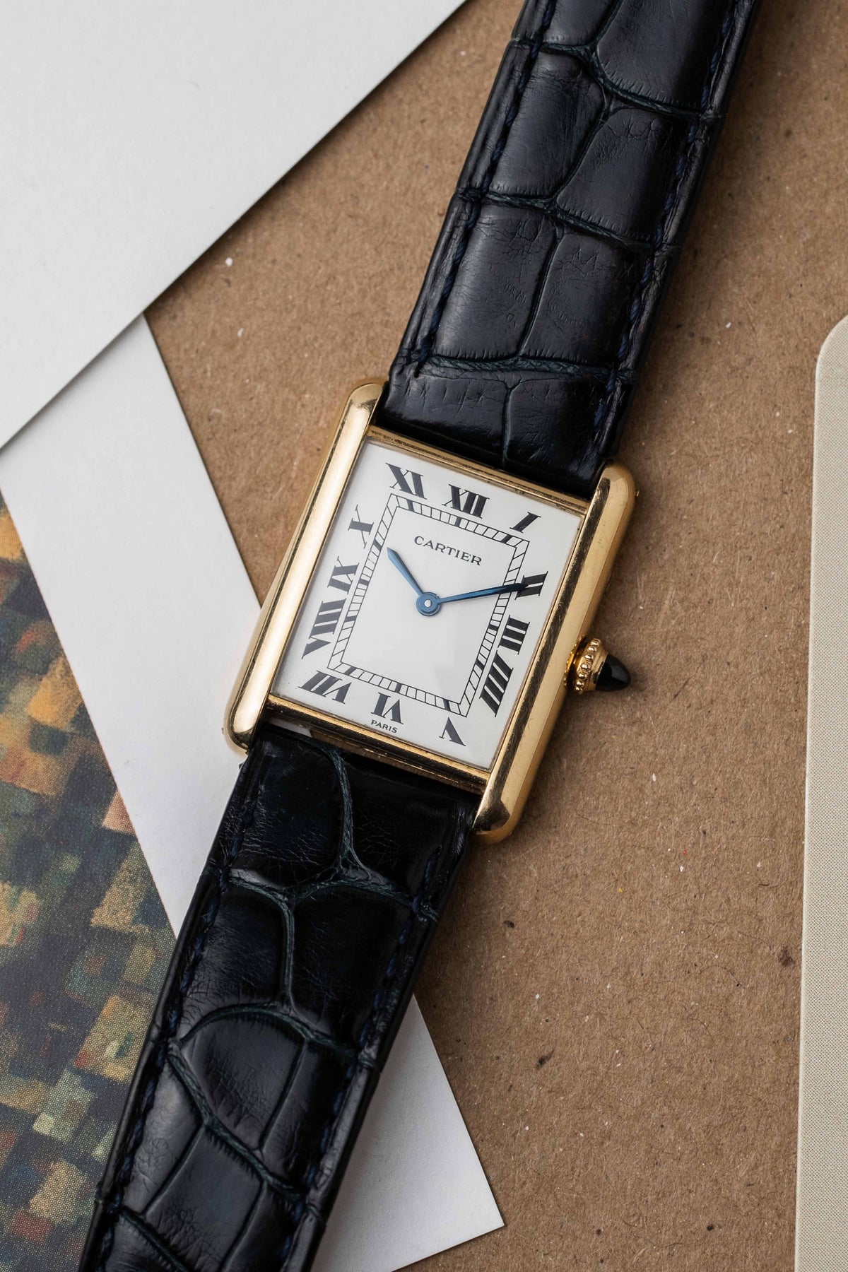 Princess Diana's Cartier Tank Louis 