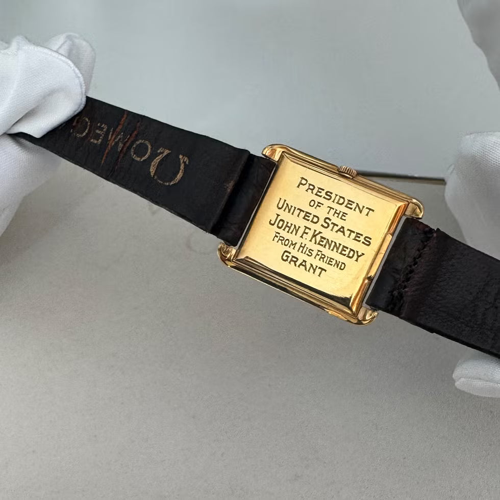 JFK Omega Inscription