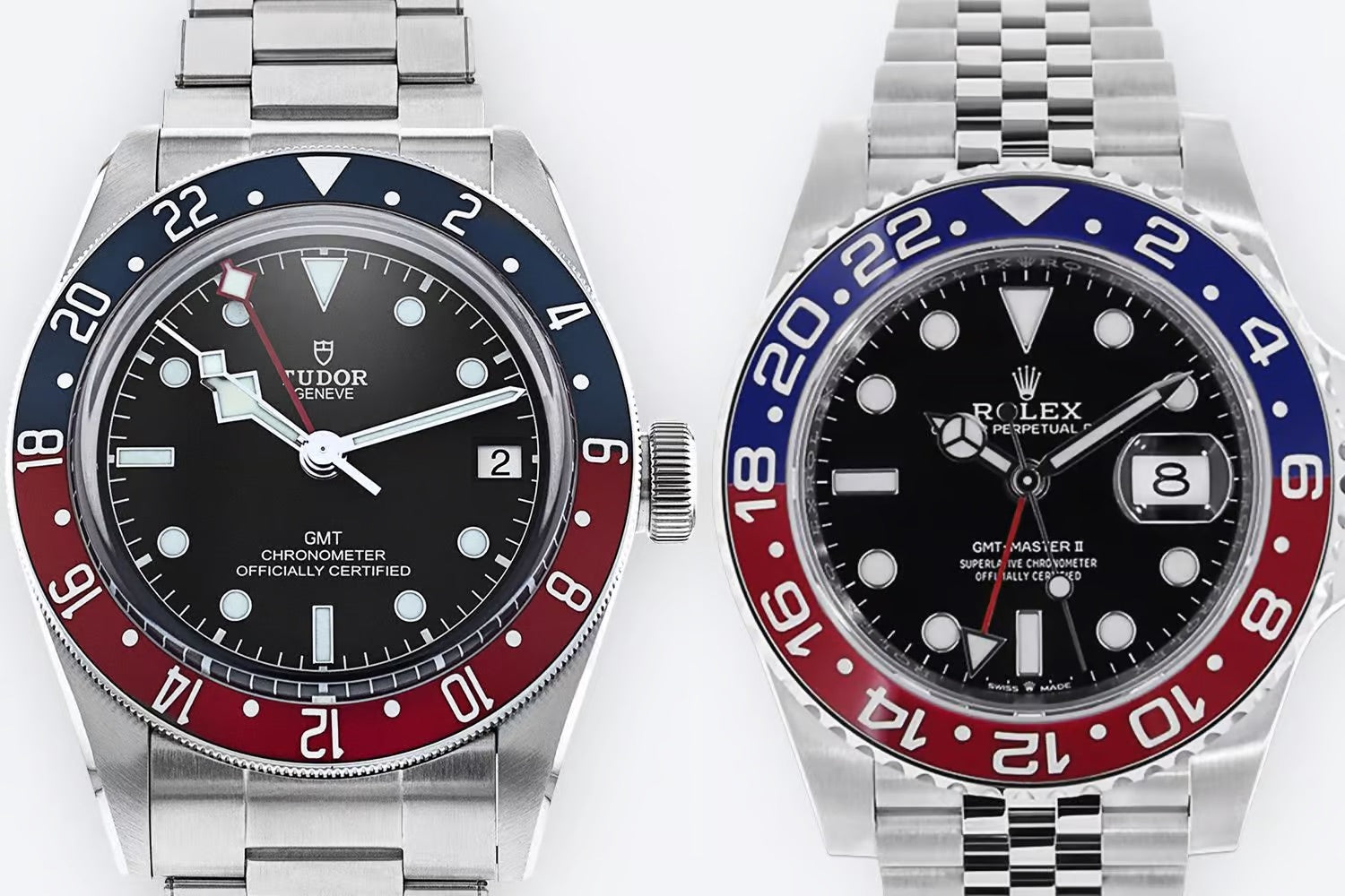 Rolex GMT-Master II "Pepsi" vs. Tudor Black Bay GMT: Which Travel Watch Wins?