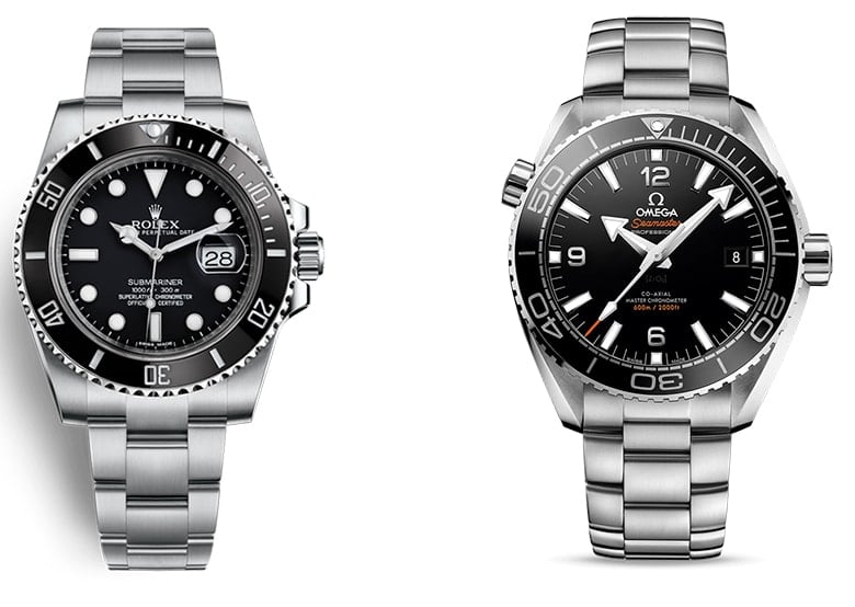 Rolex Submariner vs Omega Seamaster