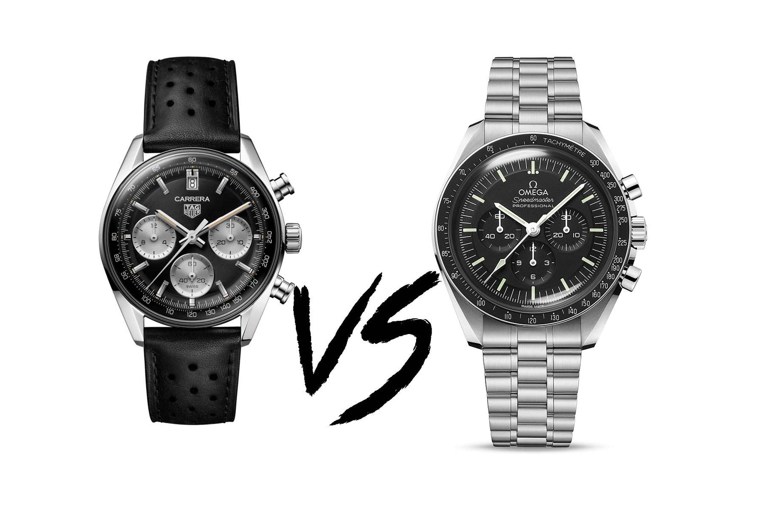 TAG Heuer Carrera vs. Omega Speedmaster: Which Chronograph Reigns Supreme?