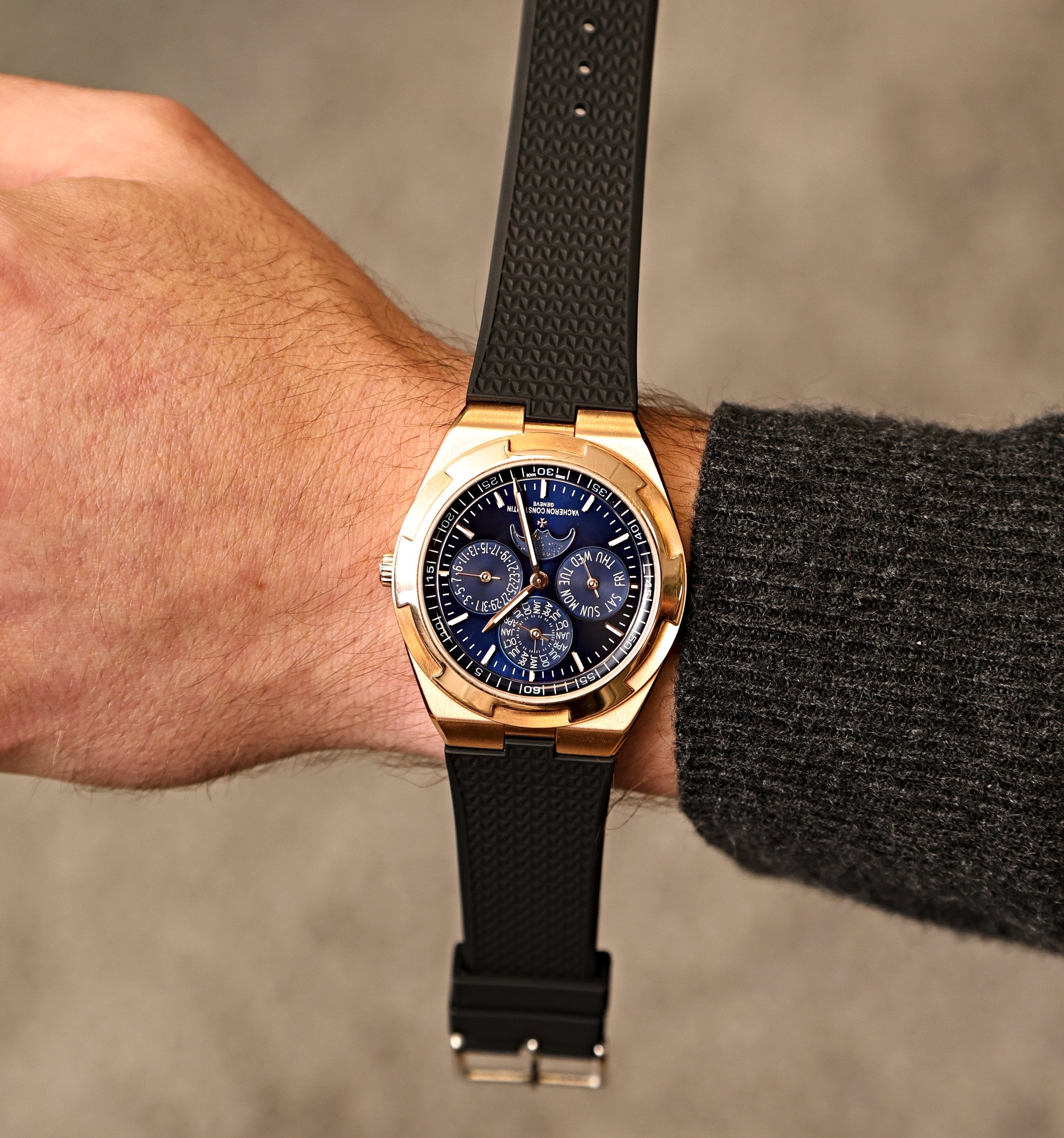 Vacheron Constantin Overseas Perpetual Calendar on WIS Integrated Straps