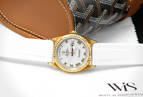 WIS Watch Straps Quick Release Premium Silicone Watch Straps