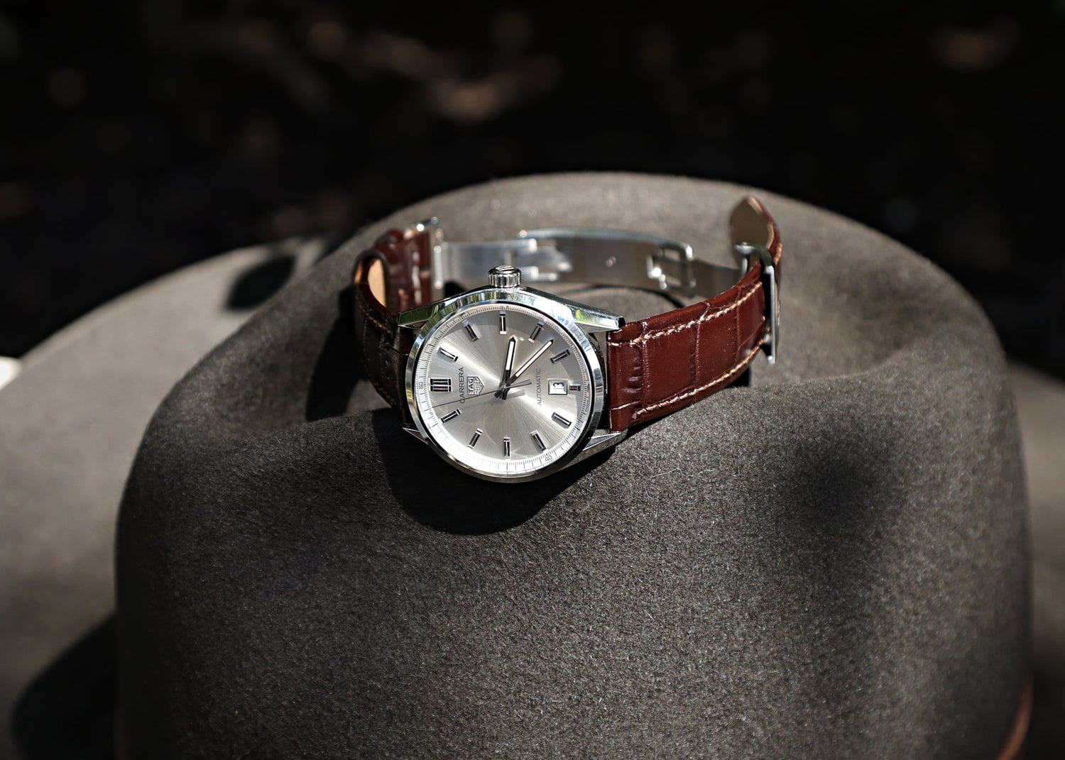 Chocolate Brown Alligator Watch Strap