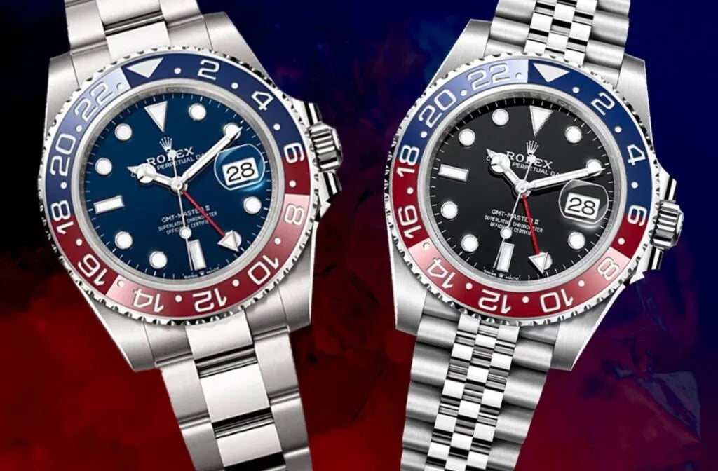 A couple of Rolex Pepsis