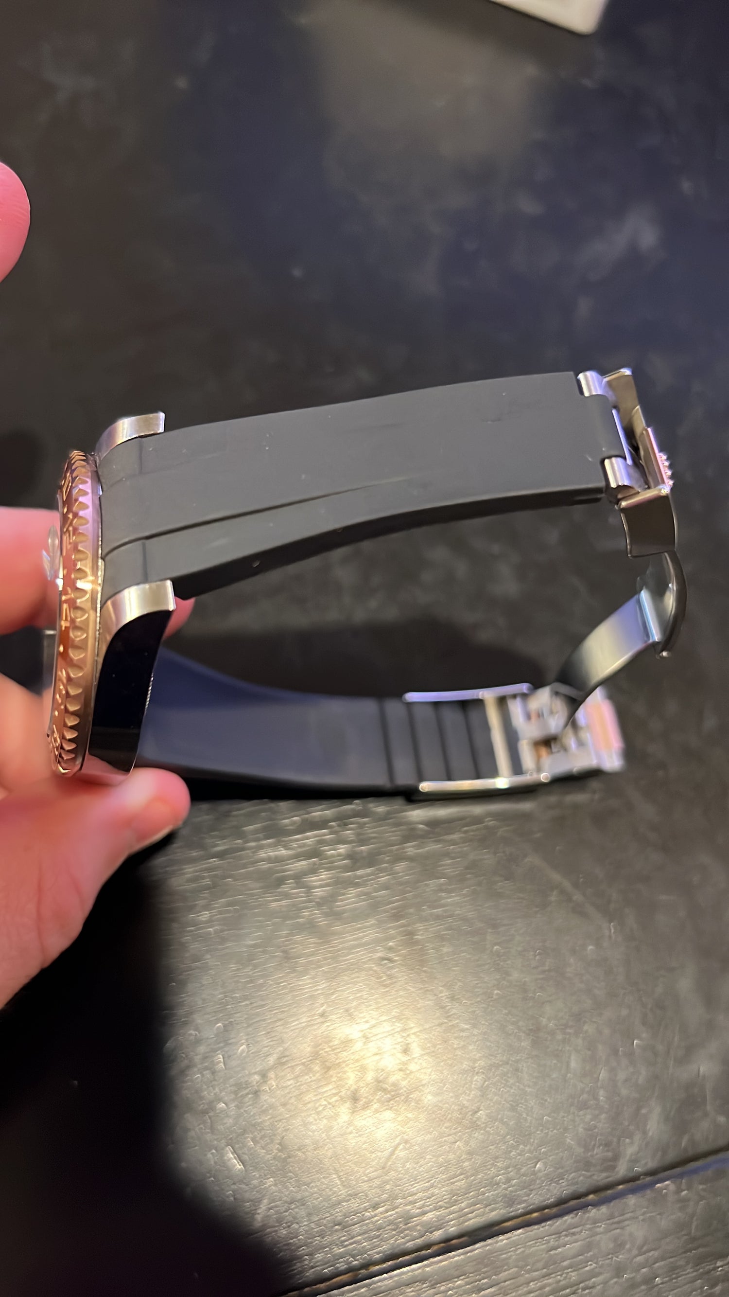 WIS Watch Straps Unveils the Oysterflex: The Ultimate Silicone Watch Band for Curved End Watches