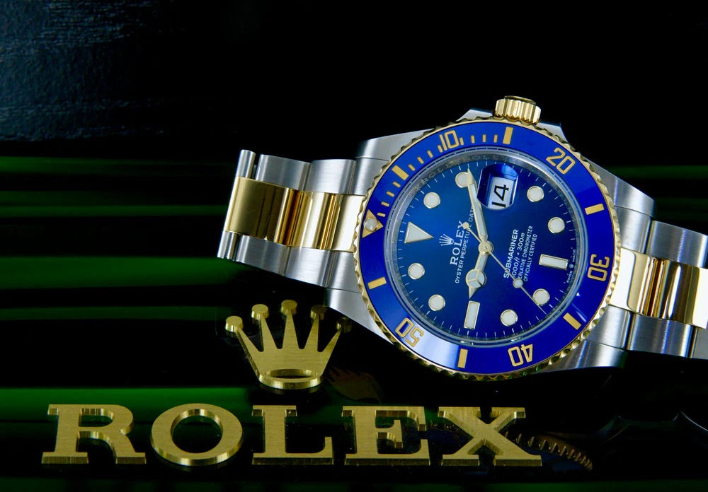 Beautiful Rolex Bluesy on the original metal bracelet
