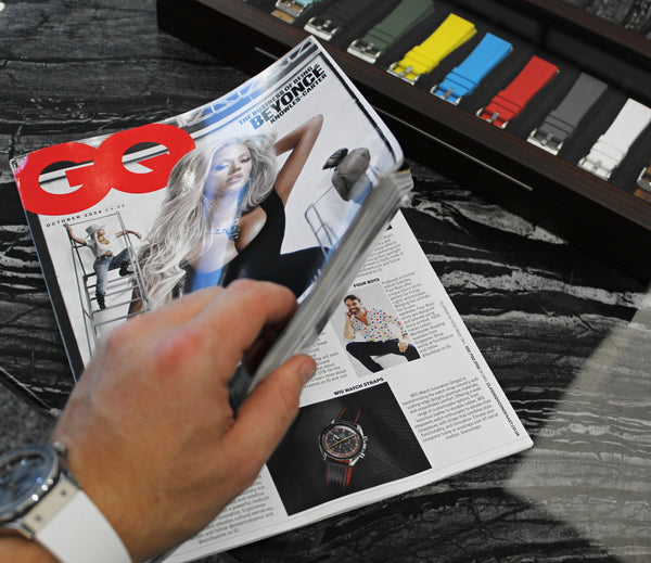 WIS Watch Straps Featured in GQ Magazine: A Milestone for Premium Watch Accessories