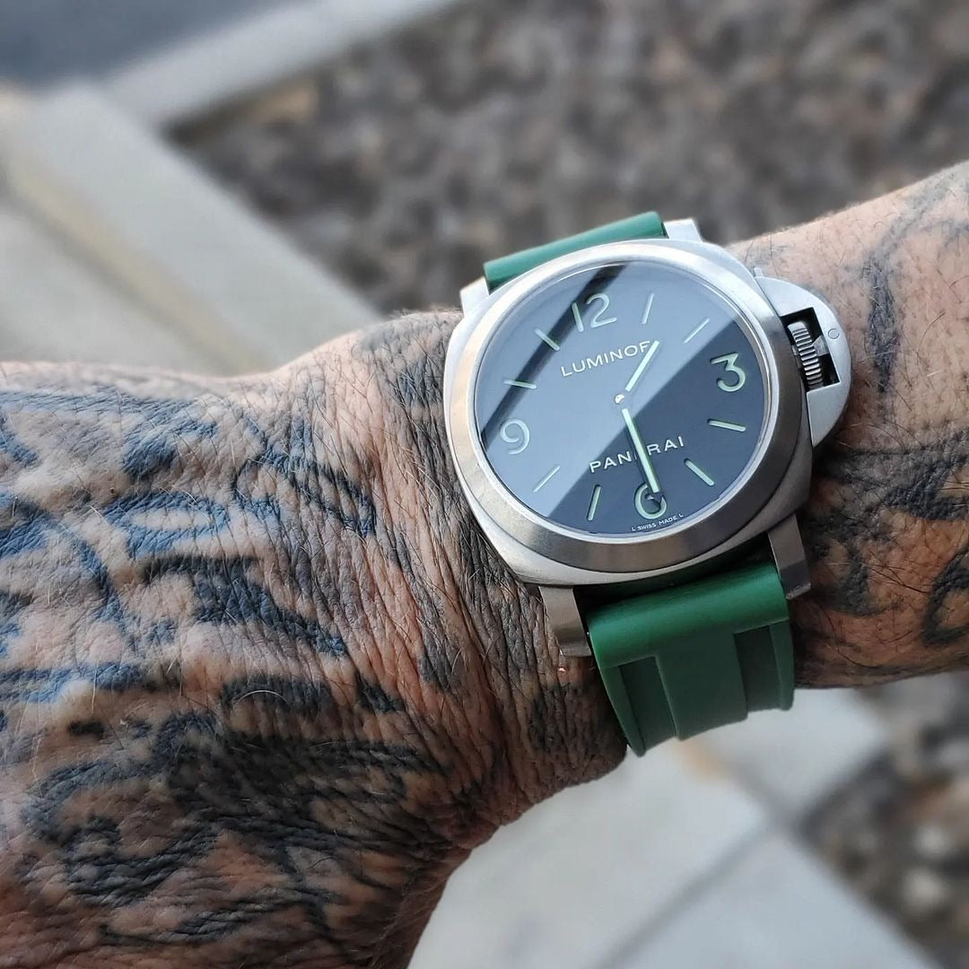 The Timeless Allure of Panerai Watches: Perfectly Paired with Rubber Straps