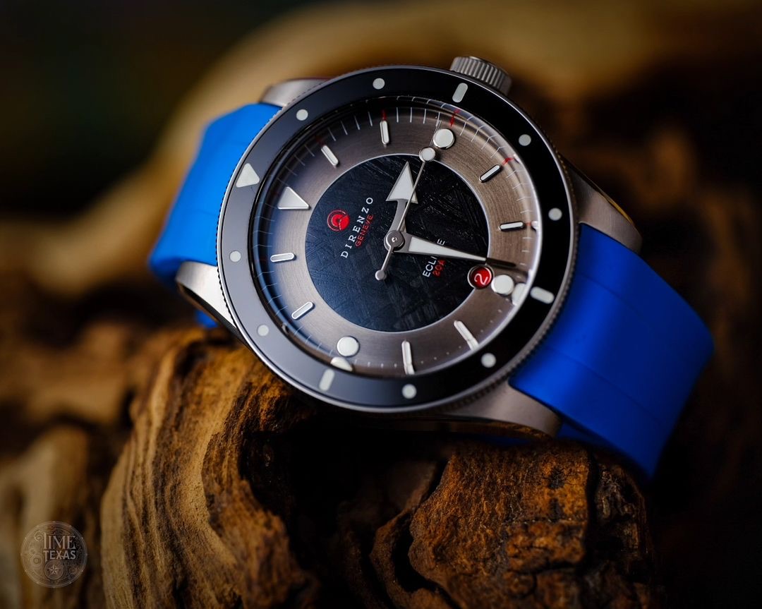 Blue Rubber WIS Watch Strap