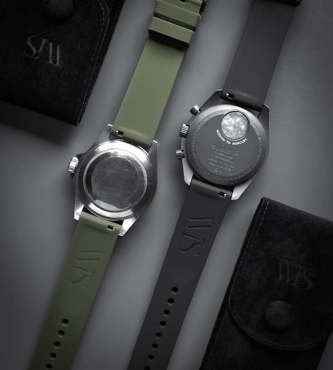 Quick Release Silicone Watch Straps