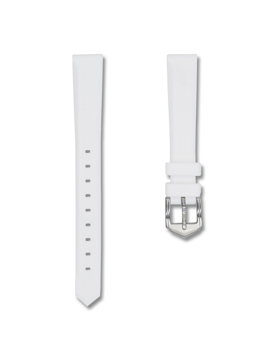 Polar White - Rubber Watch Strap 14mm