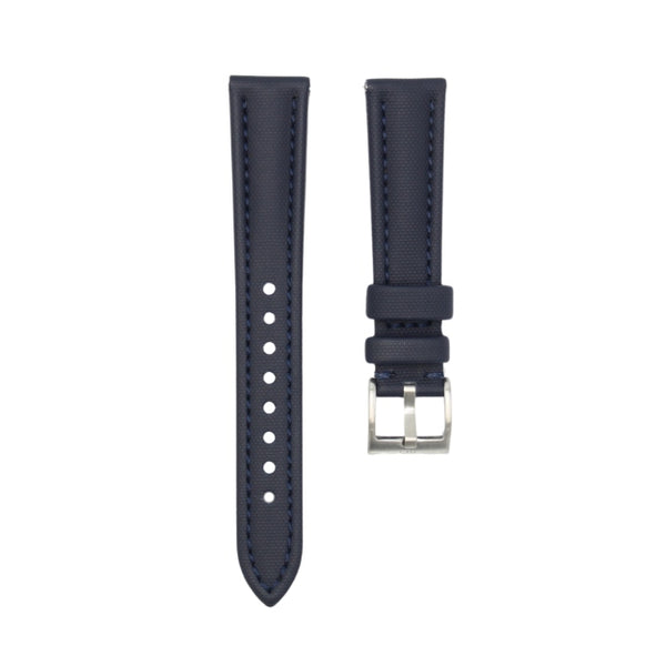Midnight Blue - Sailcloth Watch Strap for 18mm