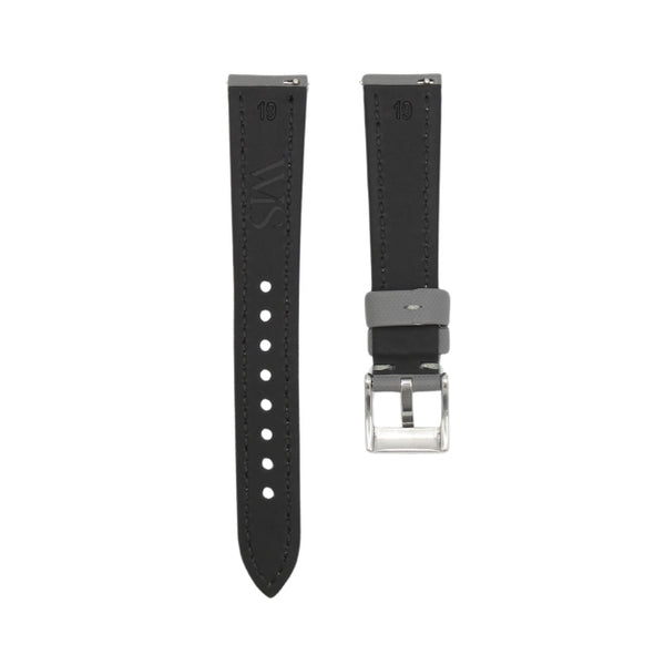 Slate Grey - Sailcloth Watch Strap for 19mm