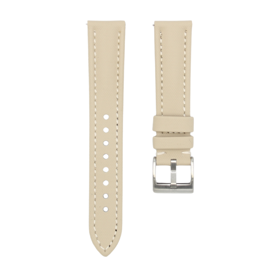 Beige - Sailcloth Watch Strap for 20mm
