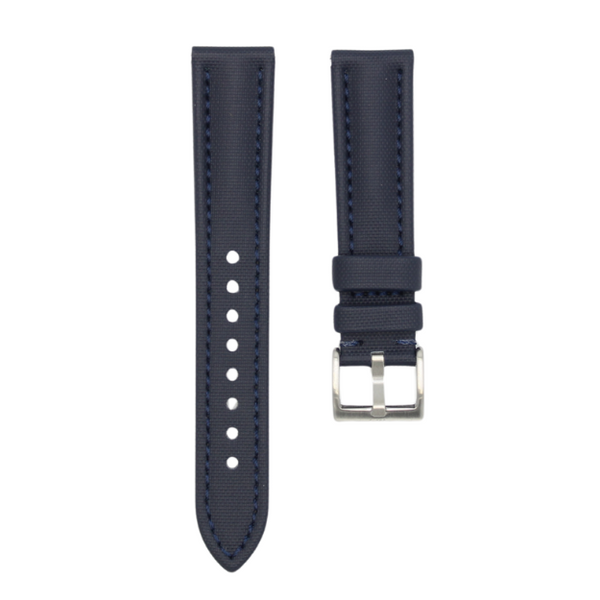Midnight Blue - Sailcloth Watch Strap for 20mm