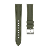 Army Green - Sailcloth Watch Strap for 20mm