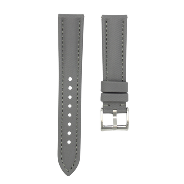 Slate Grey - Sailcloth Watch Strap for 20mm