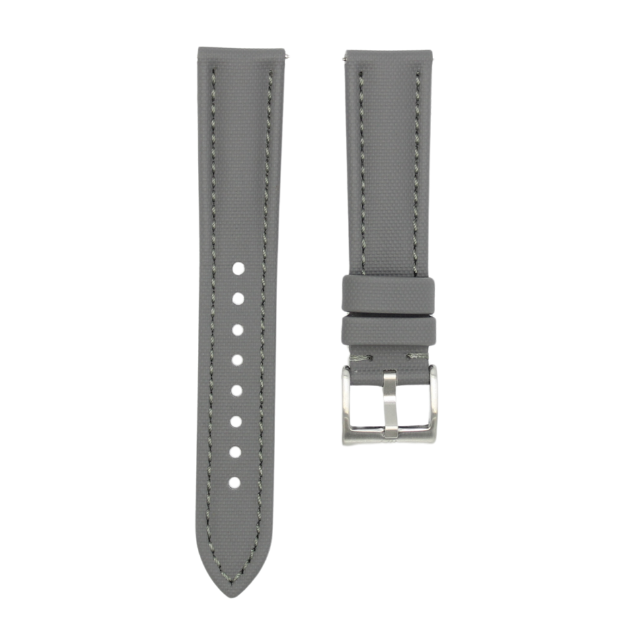 Slate Grey - Sailcloth Watch Strap for 20mm