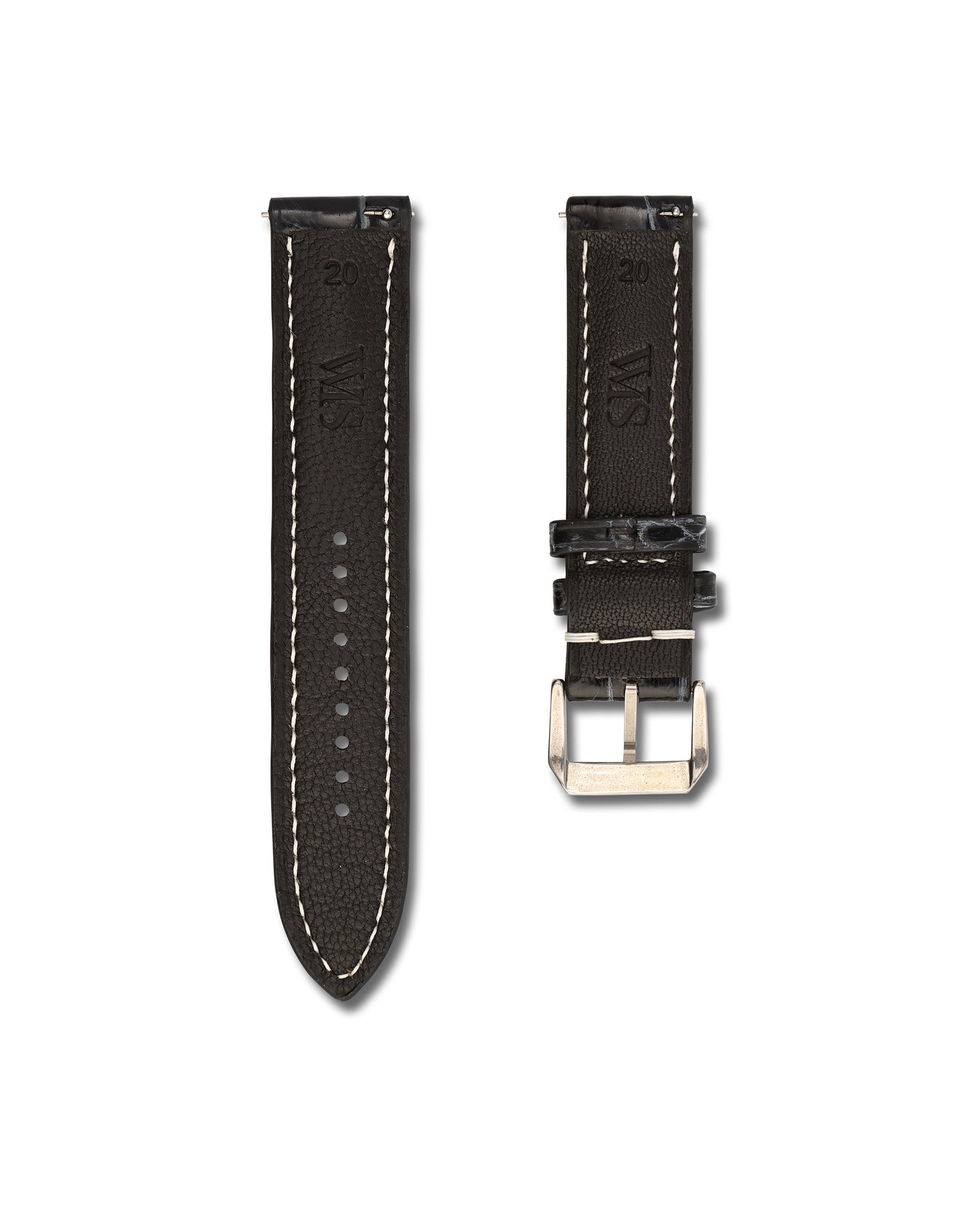 20mm Obsidian Vein Back
