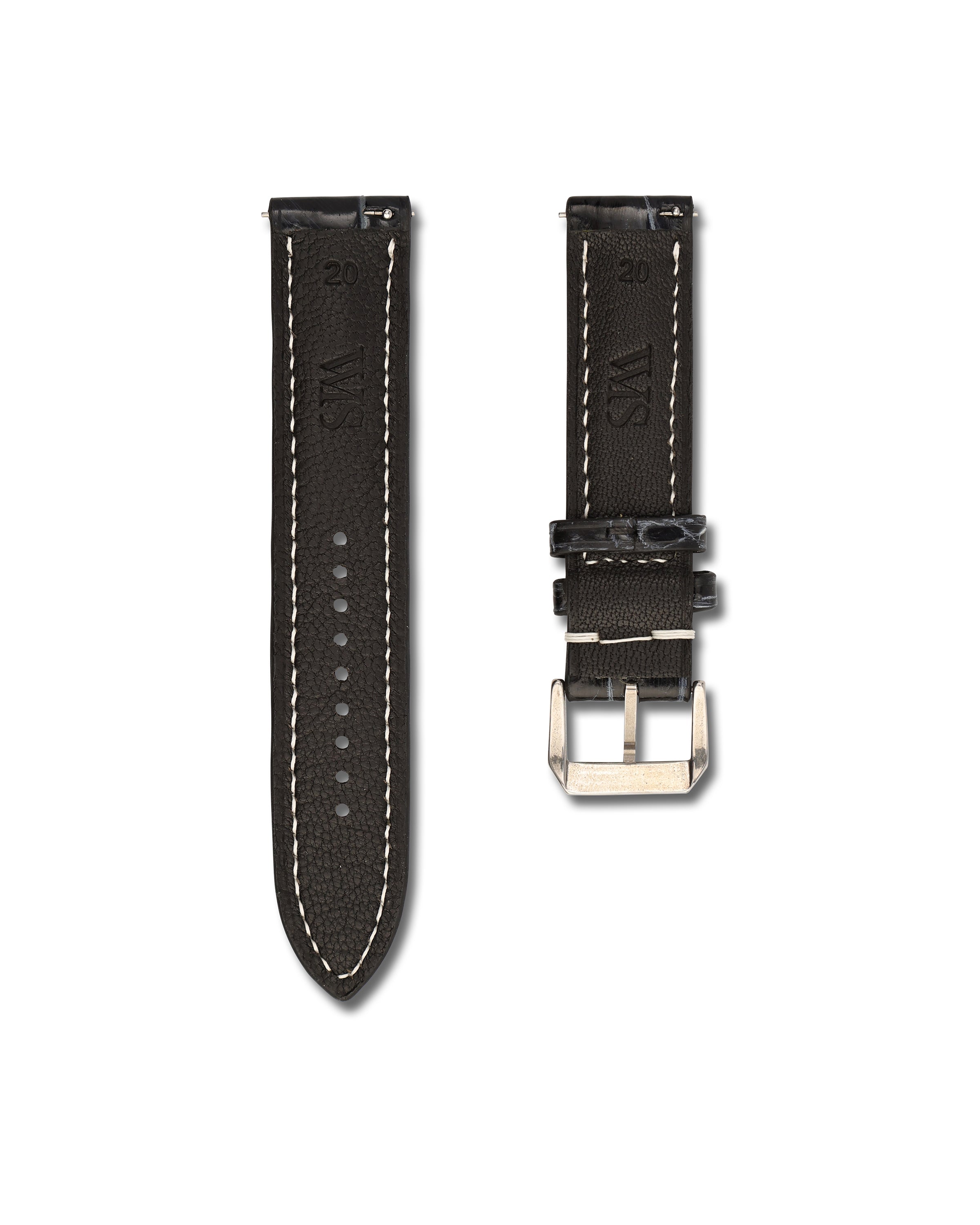20mm Obsidian Vein Back