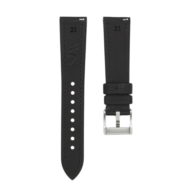 Correa de caucho azul real para Zenith Chronomaster