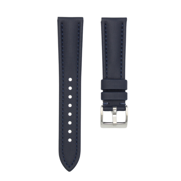 Correa de caucho azul real para Zenith Chronomaster
