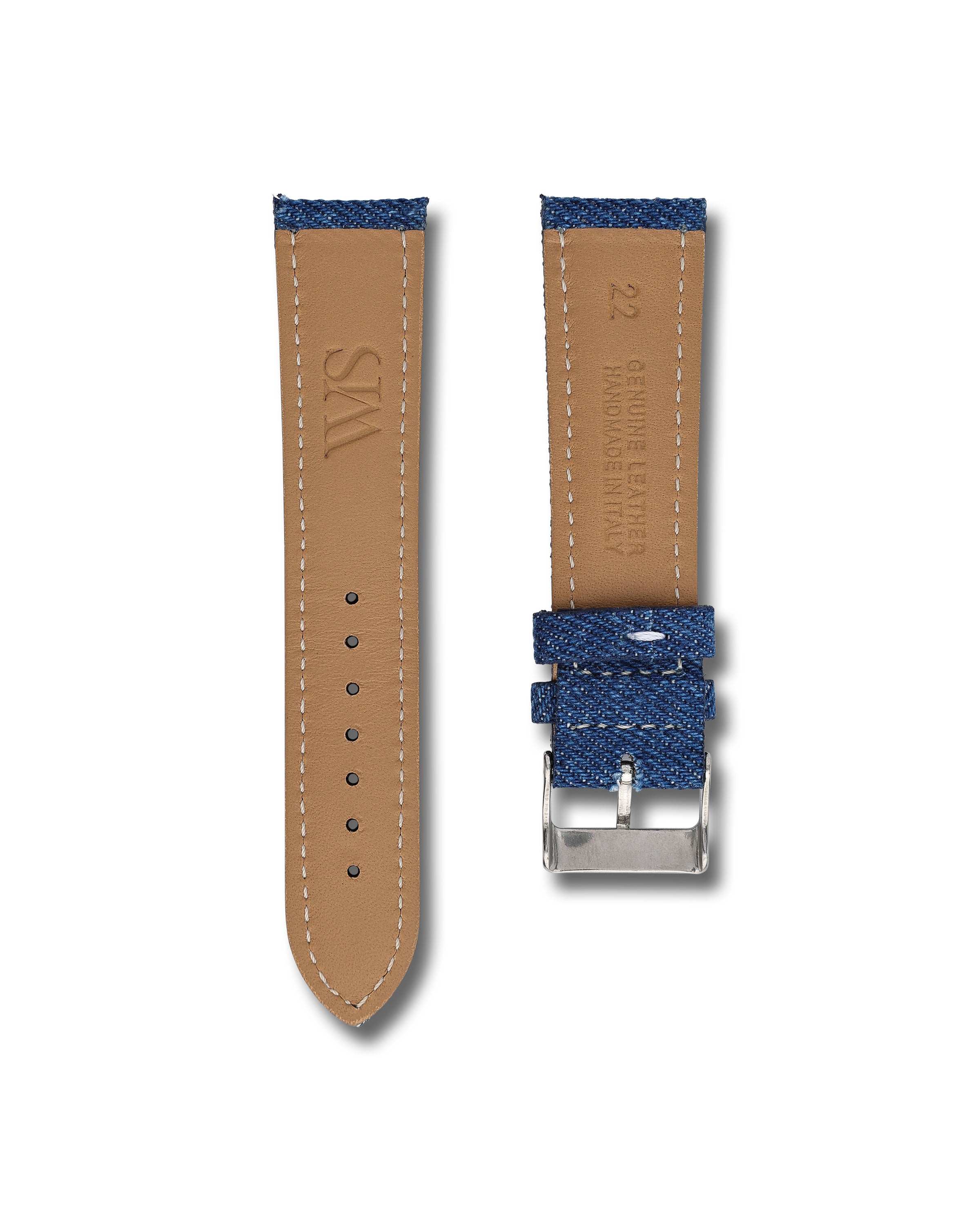 Denim Jean 22mm Watch Strap | WIS Watch Straps