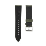 Army Green - Sailcloth Watch Strap for 22mm