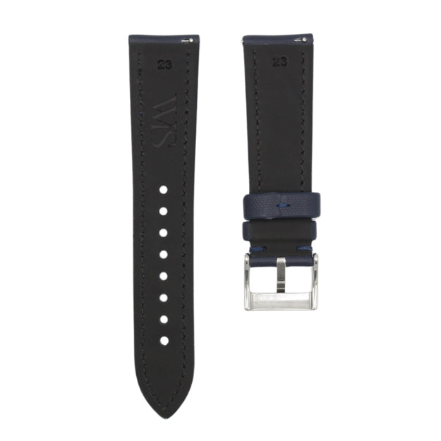 Midnight Blue - Sailcloth Watch Strap for 23mm