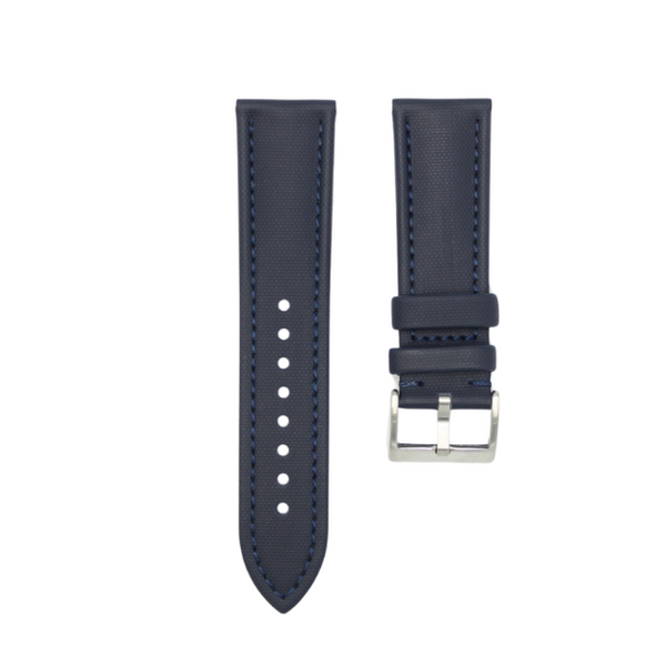 Correa de caucho azul real para Breitling Avenger