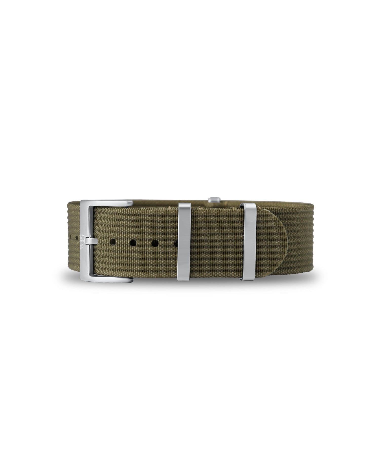Olive Green Woven Nylon Strap 22mm | WIS STRAPS