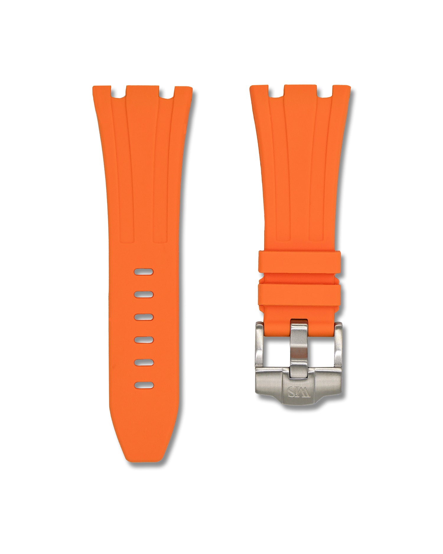 Orange Rubber Watch Strap for Audemars Piguet Royal Oak Offshore 42mm | WIS Watch Straps