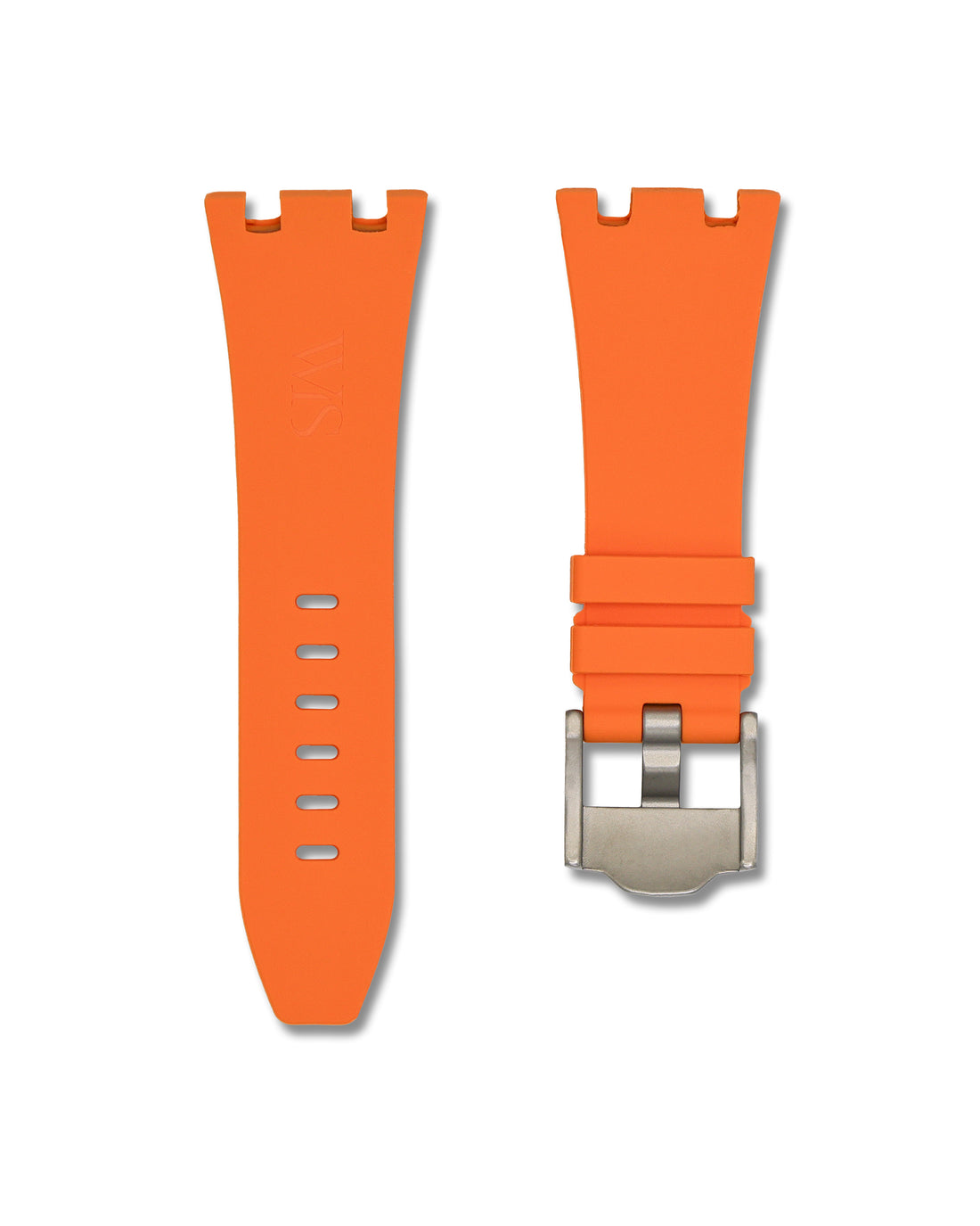 Orange Rubber Watch Strap for Audemars Piguet Royal Oak Offshore 42mm | WIS Watch Straps