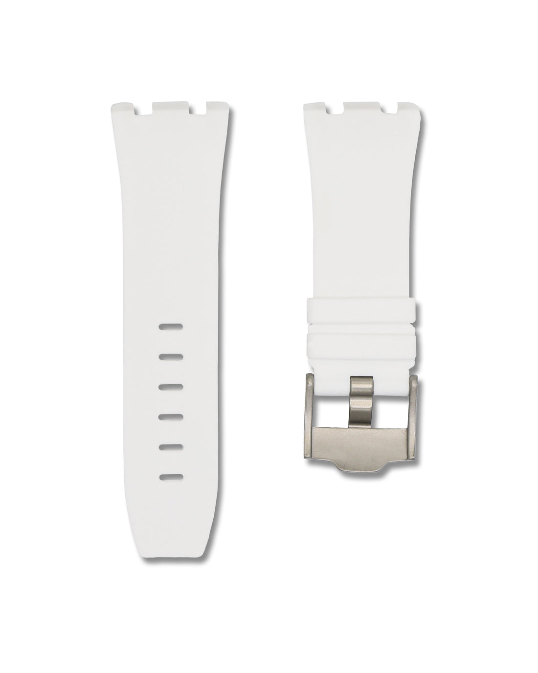 White Rubber Watch Strap for Audemars Piguet Royal Oak Offshore 44mm | WIS Watch Straps