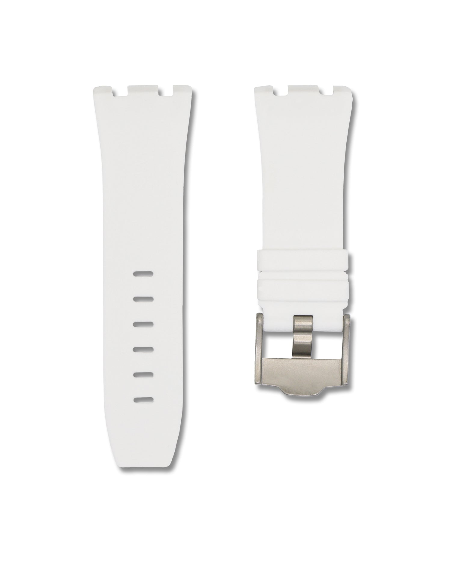 White Rubber Watch Strap for Audemars Piguet Royal Oak Offshore 44mm | WIS Watch Straps
