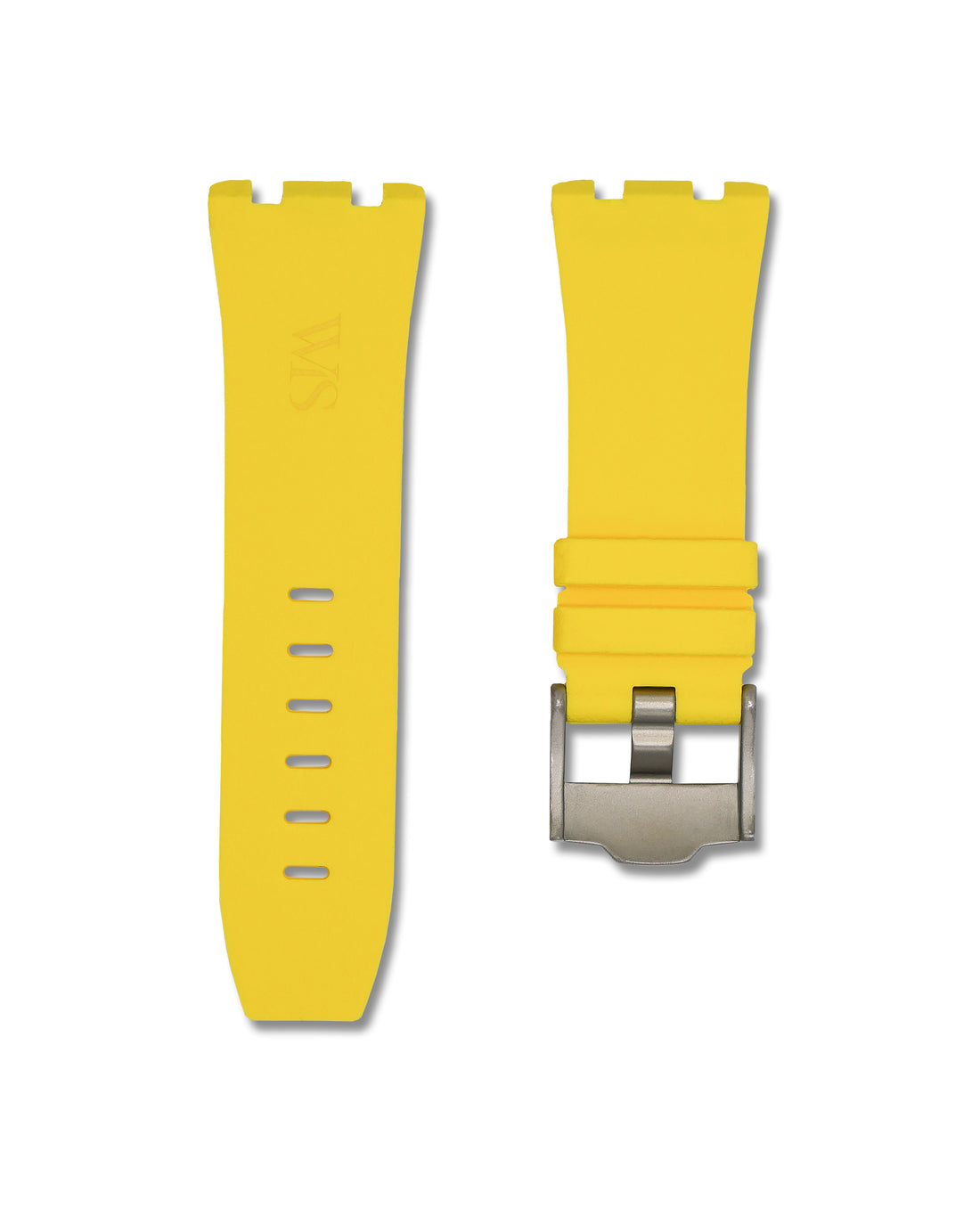 Yellow Rubber Watch Strap for Audemars Piguet Royal Oak Offshore 44mm | WIS Watch Straps
